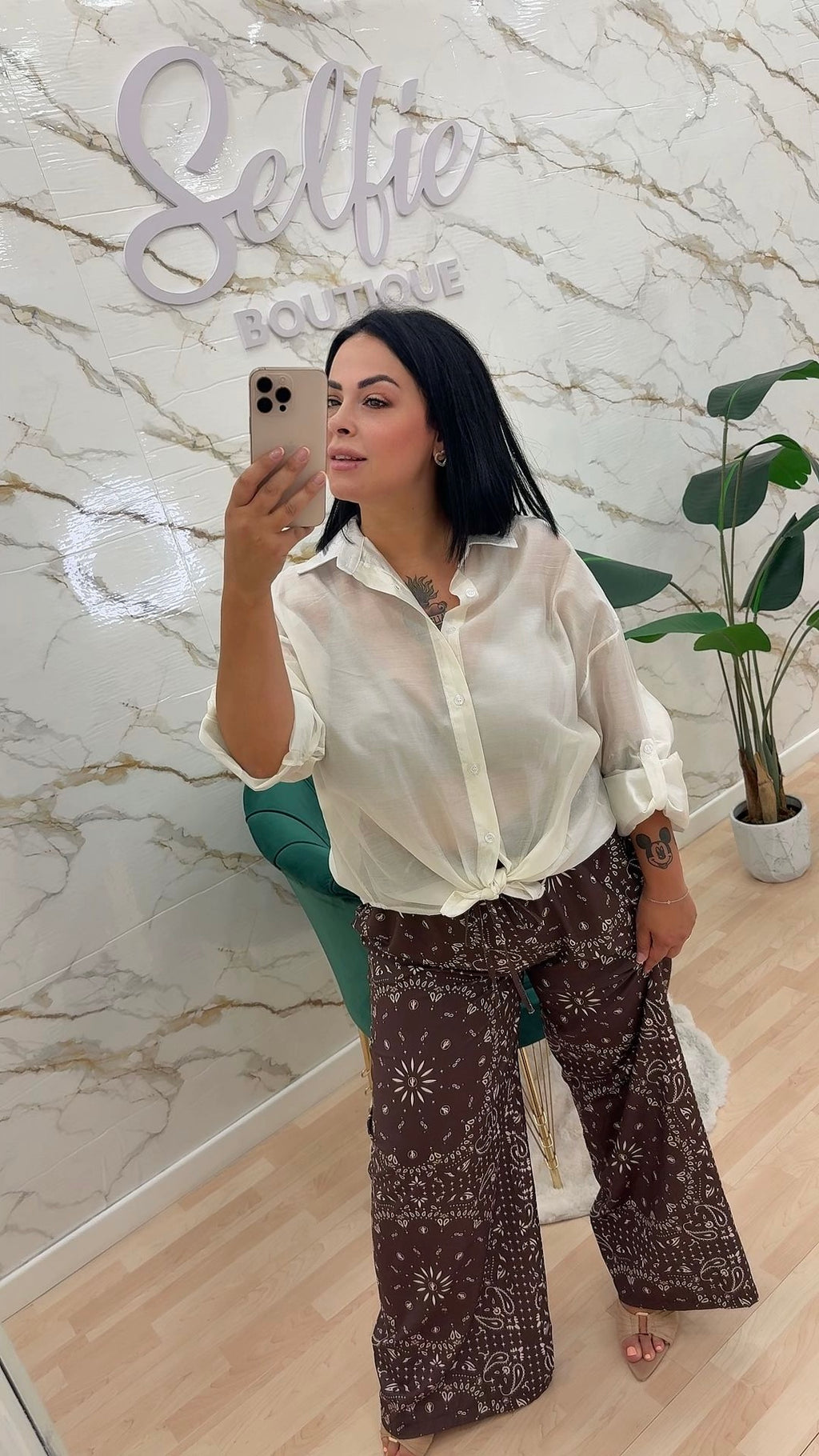 Camicia SemiTrasparente