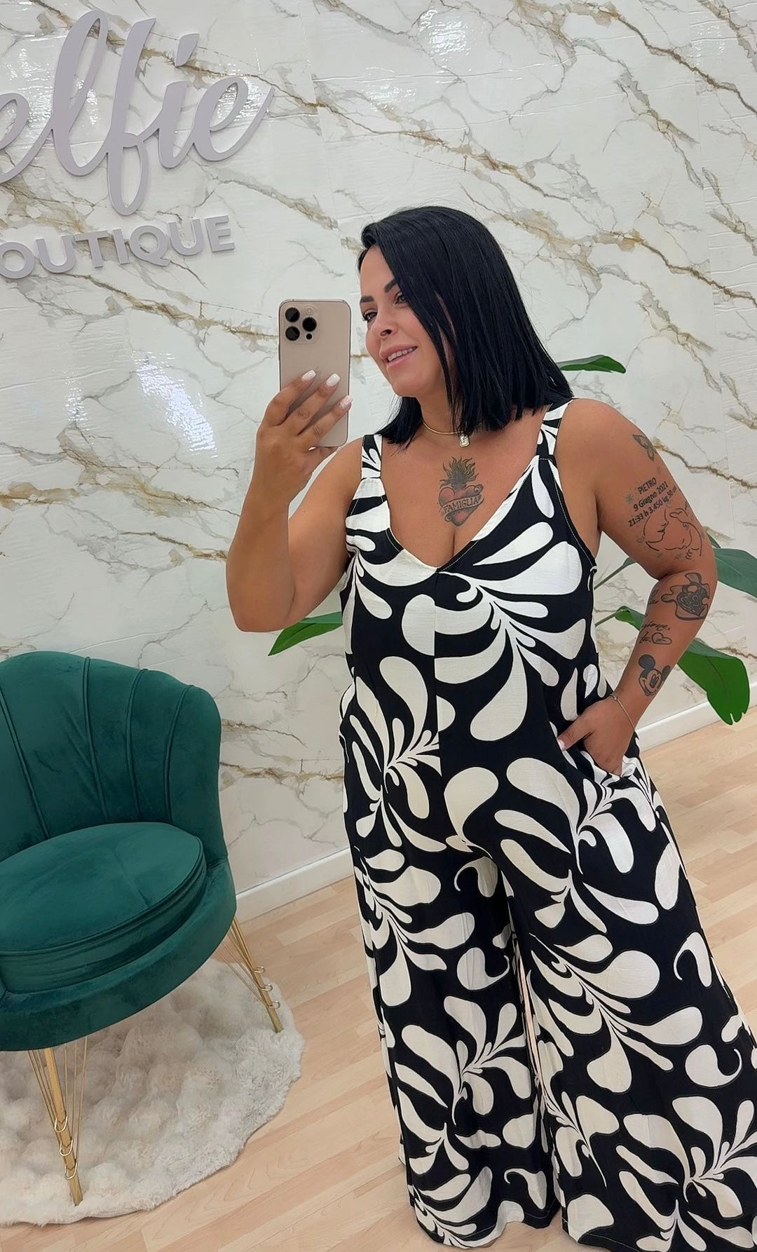 Jumpsuit BLACK&WHITE