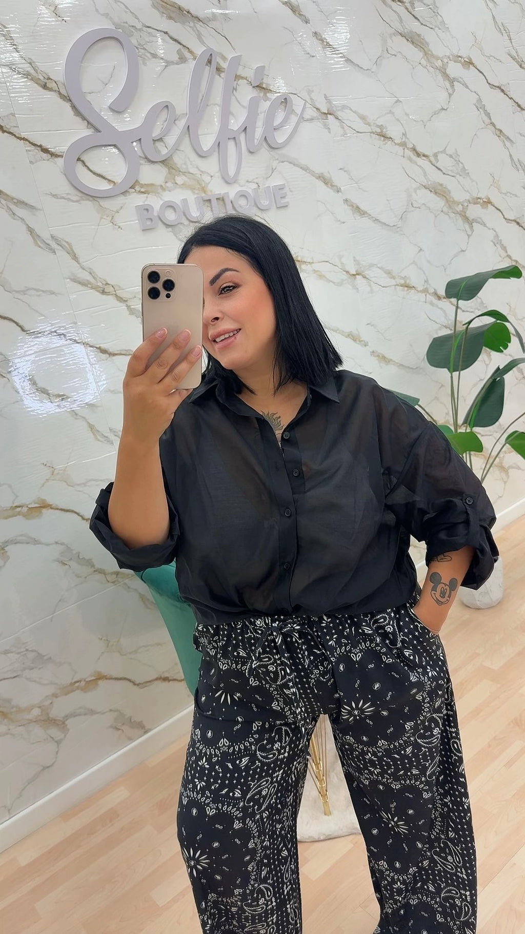 Camicia SemiTrasparente