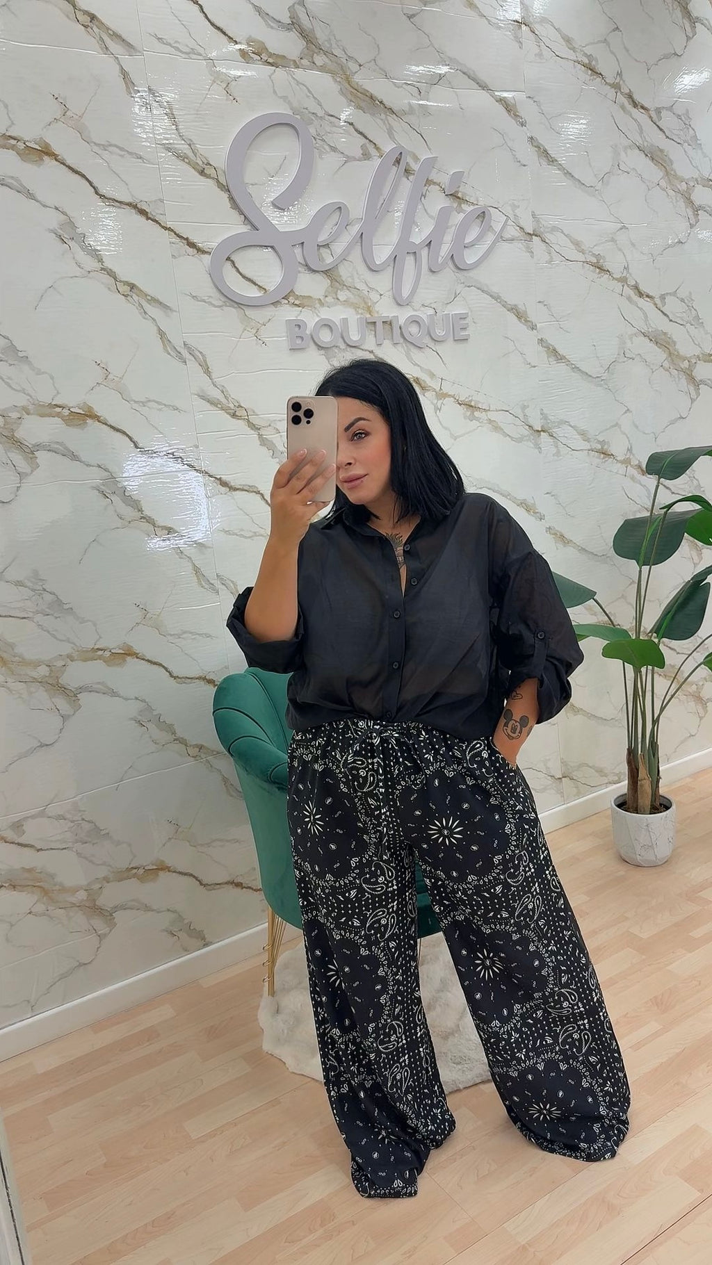 Camicia SemiTrasparente