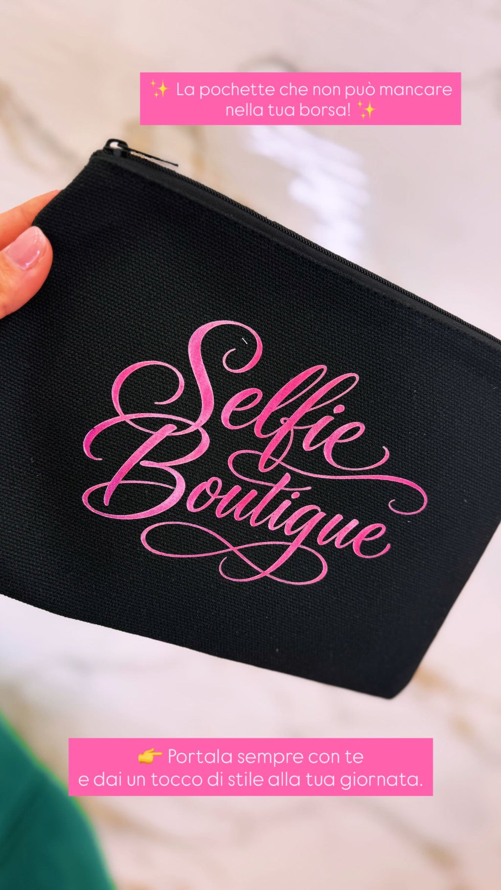 Pochette SelfieBoutique